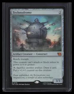 Technodrome Mythic Foil Teenage Mutant Ninja Turtles #179 - Image 1