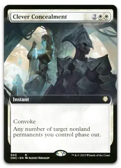 Clever Concealment (Extended Art) #43 NM Phyrexia All Will Be One ONC Magic MTG - Image 1