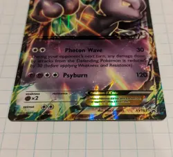 Mewtwo EX XY183 NM Black Star Holo Pokemon XY Promos - Image 2