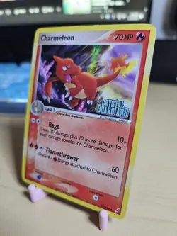 Pokemon TCG - Charmeleon 29/100 EX Crystal Guardians Stamped Holo (2006)*MP* - Image 3
