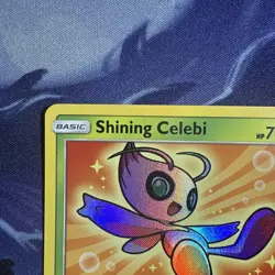 Shining Celebi SM79 Black Star Promo Pokemon Trading Card Game - Image 2