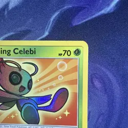 Shining Celebi SM79 Black Star Promo Pokemon Trading Card Game - Image 3