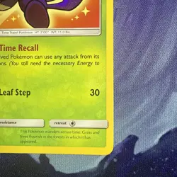 Shining Celebi SM79 Black Star Promo Pokemon Trading Card Game - Image 4