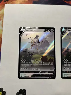 Lot of 3: Arceus V SWSH204 SWSH: Sword & Shield Promo Cards Holo x 3 - Image 2