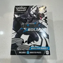 Pokemon TCG Scarlet & Violet Black Bolt Booster Bundle Brand New Factory Sealed - Image 1