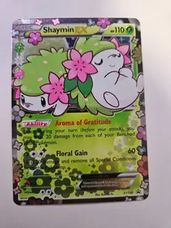 Shaymin EX XY148 XY Promos Holo Pokemon Card NM - Image 1