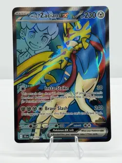Pokemon TCG Hop's Zacian ex SV09 176/159 Ultra Rare Full Art Holo - Image 1