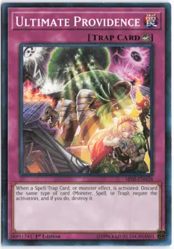 Yugioh - Ultimate Providence SR05-EN038 1st Edition - Structure Deck: Wave of Li - Image 1