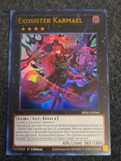 YUGIOH- Exosister Karmael - BPRO-EN044 - Ultra Rare - 1st Edition - Image 1