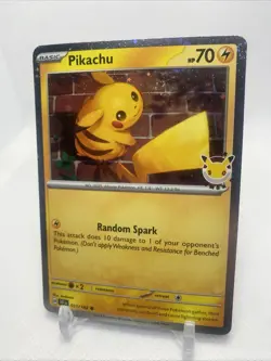 Pikachu (Pokemon Day 2026) 051/162 Miscellaneous Cards & Products Holo - Image 2
