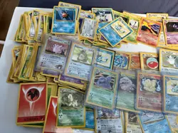 Pokemon Bulk Wotc 13 Holos & 400+ Card Vintage Base, Fossil, Jungle, Neo LP-DMG - Image 2