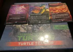 Turtle Team-Up Box Teenage Mutant Ninja Turtles TMT MTG + 3 Promo Cards - Image 2