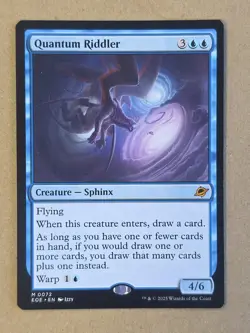 MTG Quantum Riddler Edge Of Eternities Regular 0072 NM - Image 1