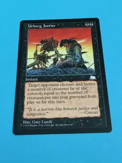 MTG - Weatherlight - Urborg Justice - Image 1