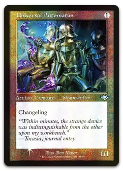 Universal Automaton (Retro Frame) (Foil Etched) #38 NM Modern Horizons Magic MTG - Image 1