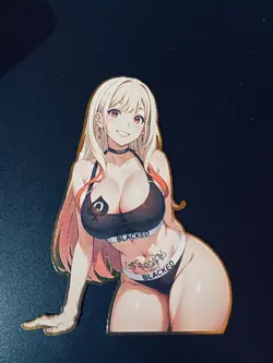 My Dress-Up Darling Marin Kitagawa Waifu Gold Metal Card QOS Queen of Spades - Image 1