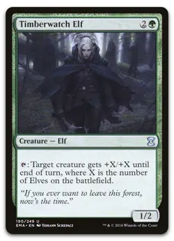 Timberwatch Elf #190 (NM) Eternal Masters EMA Magic MTG - Image 1