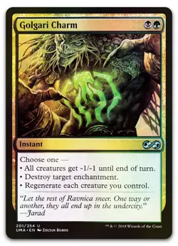 Golgari Charm #201 (Foil) (NM) Ultimate Masters UMA Magic MTG - Image 1