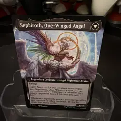 MTG - Sephiroth, Fabled SOLDIER (Extended Art) 0451 - Final Fantasy - Non-Foil - Image 4