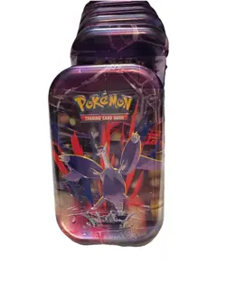 Pokemon Mega Evolutions Destined Rivals Mega Heroes Mini Tin Display (10 Tins) - Image 3