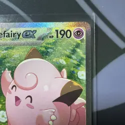 Pokemon TCG Lillie's Clefairy 184/159 Journey Together Special Illustration Rare - Image 3