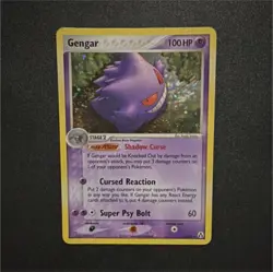 Pokemon Gengar Holo Rare EX Legend Maker 5/92 100 HP Stage 2 English TCG Card - Image 1