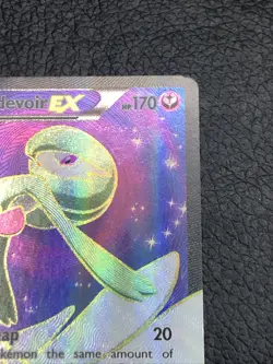 B6 Pokemon TCG XY-Primal Clash Gardevoir EX Full Art Holo Ultra Rare 155/160 - Image 3