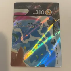 Morpeko V-Union Black Star Promo - SWSH216 - Sword & Shield Pokemon 2022 - Image 1