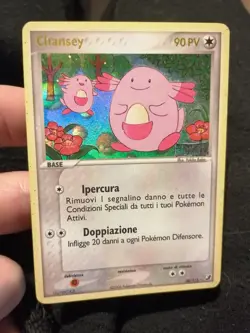 Carta Pokemon Chansey 20/115 Ex Forze Segrete Rara Reverse Holo Logo Stamp Ita - Image 1