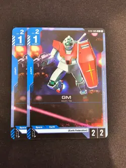 2x GM (ST01-005) Gundam TCG Card Game - English - Image 1