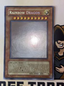 Rainbow Dragon TAEV-EN006 Ghost Rare Unlimited YuGiOh! NM - Image 3