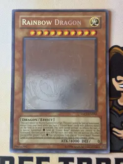 Rainbow Dragon TAEV-EN006 Ghost Rare Unlimited YuGiOh! NM - Image 4