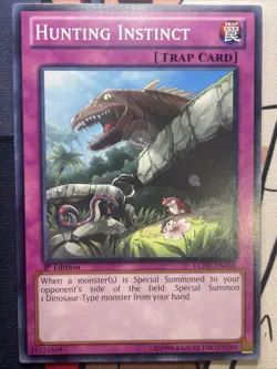 Hunting Instinct - LP - LCJW-EN166 - Common - 1st Edition - Yu-Gi-Oh! TCG - Image 1