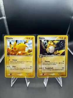 Pokemon 6 Card Lot - Pikachu, Raichu - 2007/2008- Evolving Skies, Power Keepers - Image 2