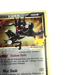 SWIRL Greninja Gold Star SWSH144 SWSH: Sword & Shield Promo Cards Holo DAMAGED - Image 5