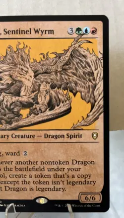 MTG Battle for Baldur's Gate #431 Miirym Sentinel Wyrm Showcase Rare NM - Image 4