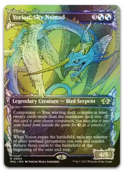 Yorion, Sky Nomad #64 (Foil) (NM) March of the Machine MUL Magic MTG - Image 1