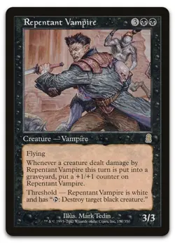 Repentant Vampire #157 (LP) Odyssey ODY Magic MTG - Image 1