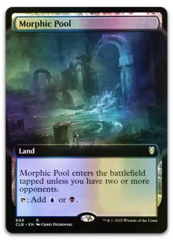 Morphic Pool (Extended Art) #603 (Foil) (NM) Baldur's Gate CLB Magic MTG - Image 1