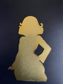 One Punch Man Tatsumaki Anime Waifu Gold Metal Card QOS Queen of Spades Hotwife - Image 4