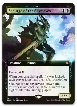 Scourge of the Skyclaves (Extended Art) #343 (Foil) NM Zendikar Rising Magic MTG - Image 1