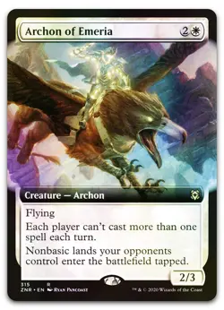 Archon of Emeria (Extended Art) #315 (Foil) (NM) Zendikar Rising ZNR Magic MTG - Image 1