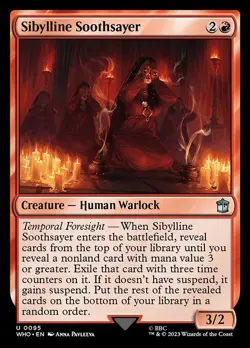1x Sibylline Soothsayer NM Eng MTG - Doctor Who - Image 1
