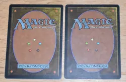 MTG 2X Rare Blue Instant / Sorcery SUNDER & Paradigm Shift - Image 2