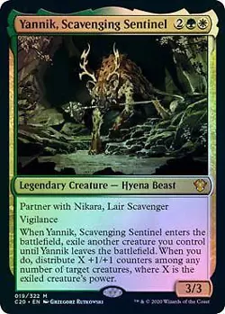 MTG Commander 2020 - Yannik, Scavenging Sentinel (Foil) - Image 1
