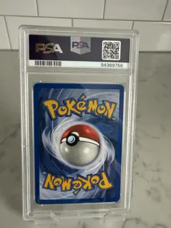 2000 Pokemon Gym Challenge Koga’s Beedrill Holo Rare PSA 7 NM - Image 3