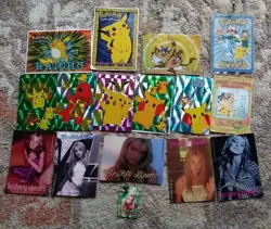 Lot 1999 PIKACHU HOLO JAPANESE POCKET MONSTERS STICKER Pokemon Vending Machine - Image 1