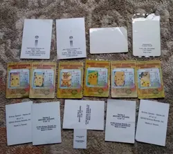 Lot 1999 PIKACHU HOLO JAPANESE POCKET MONSTERS STICKER Pokemon Vending Machine - Image 2