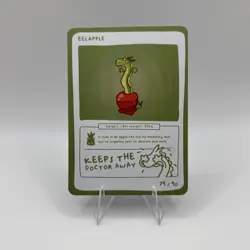 Eelapple (Hydrapple) 79/90 - Pokedoodles No-Scalp Series Fan Art - Pokemon - Image 1