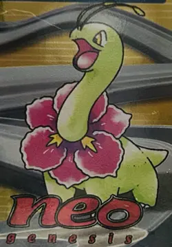 Pokemon Neo Genesis Booster Pack Blister WOTC Sealed Meganium Artwork Vintage - Image 3